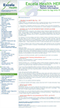 Mobile Screenshot of drweb.excelahealth.org