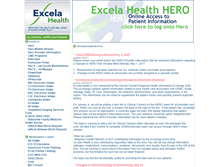 Tablet Screenshot of drweb.excelahealth.org